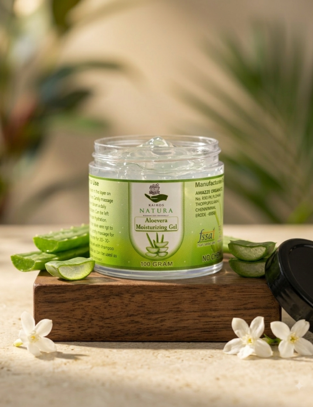 Kairos Natura Aloe Vera Moisturizing Gel – 100 Gram