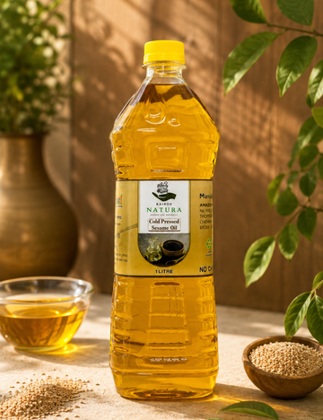 Kairos Natura Cold Pressed Sesame Oil – 1 Litre