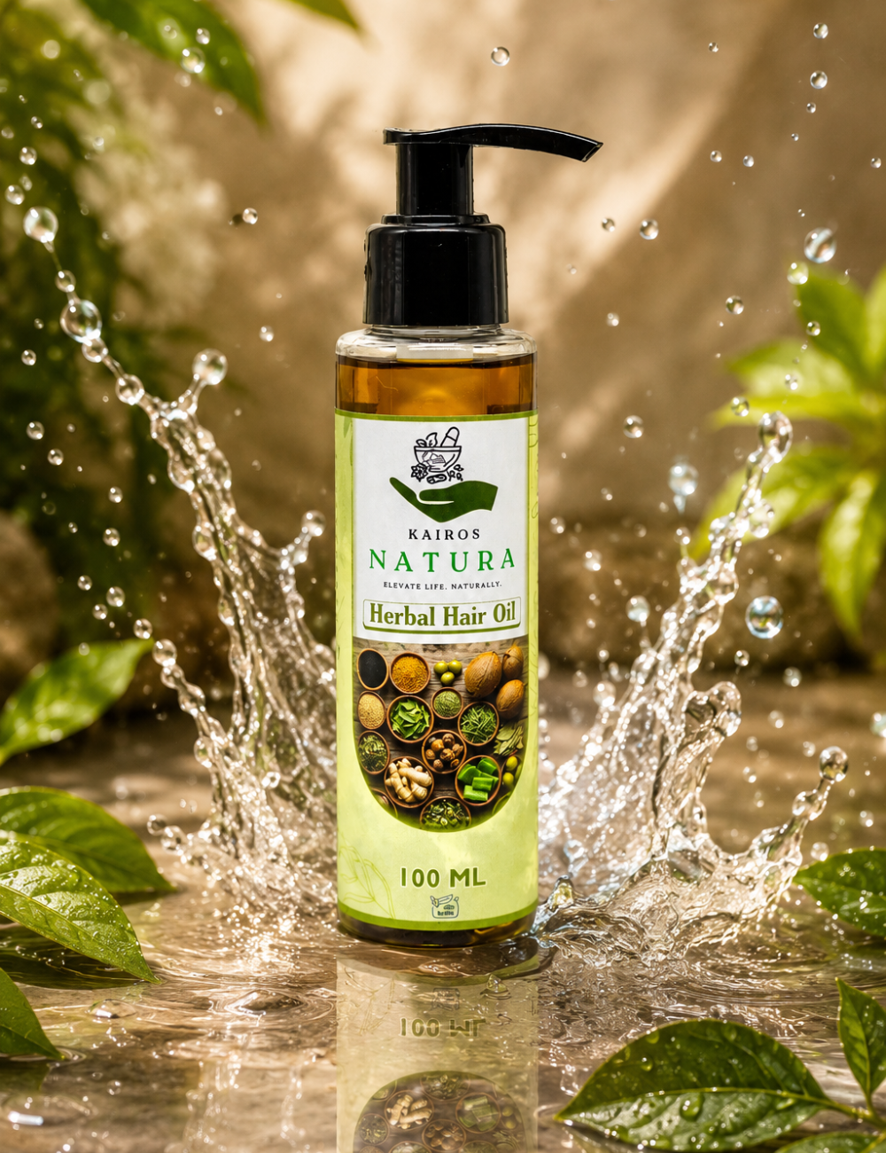Kairos Natura Herbal Hair Oil – 100 ML