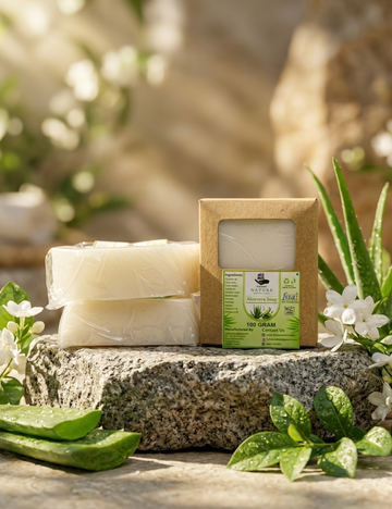 Kairos Natura Aloe Vera Soap – 160 Gram