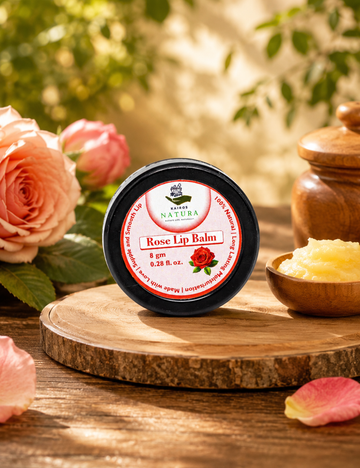 Kairos Natura Rose Lip Balm – 8 Gram