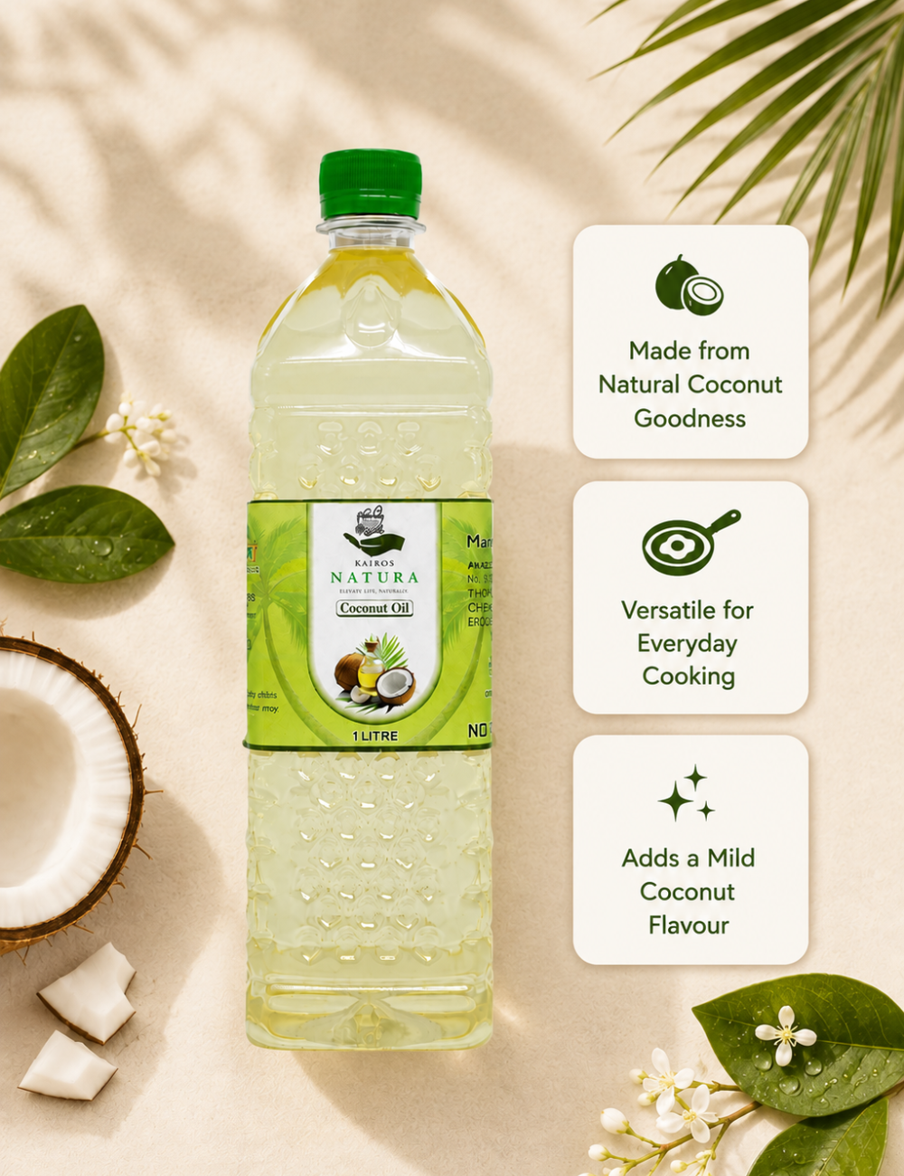 Kairos Natura Coconut Oil
